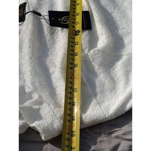 Dressystar White Lace Plus Size 3XL Dress NWT - Picture 9 of 12